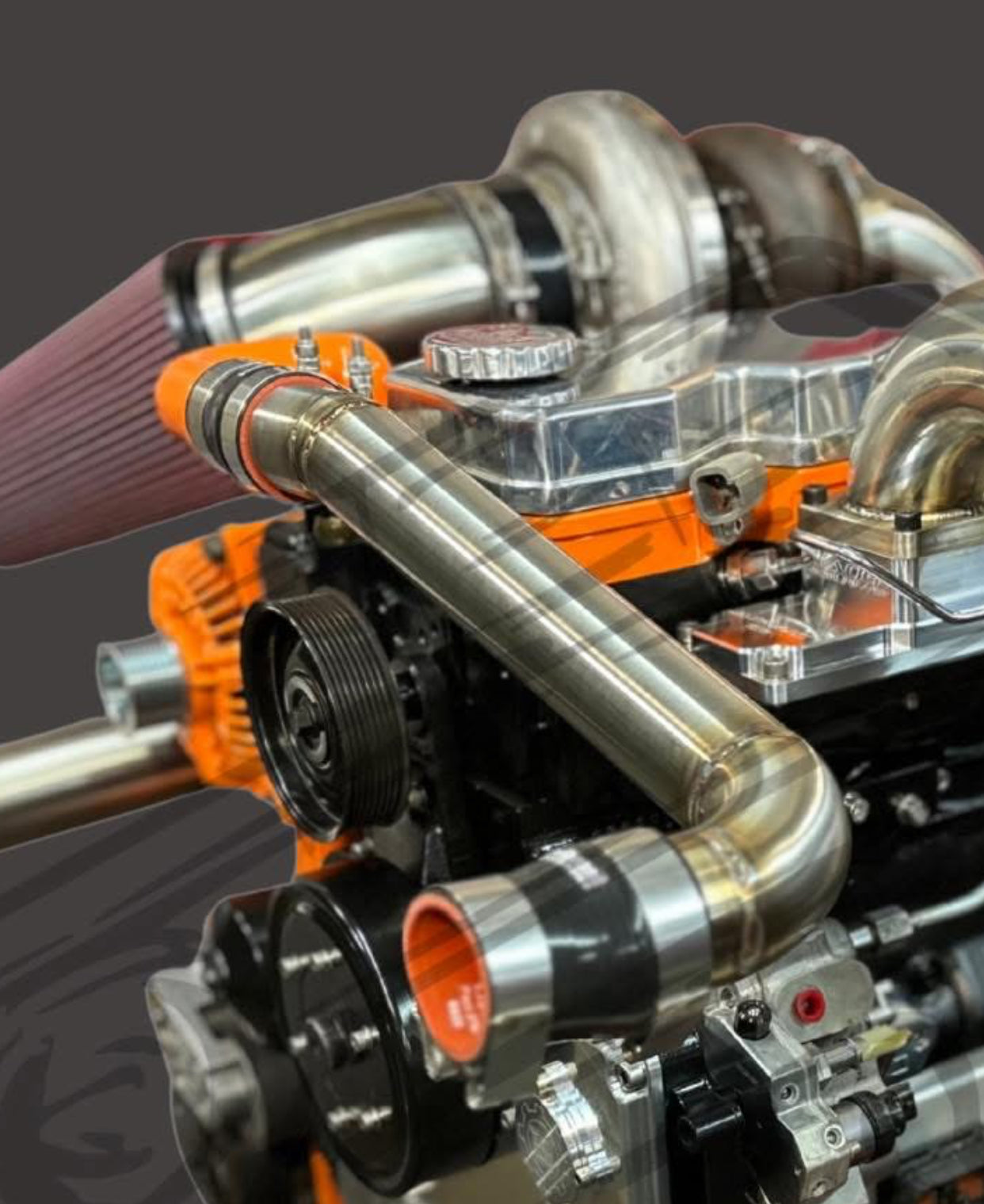 Carter Built 3rd gen Cummins coolant pipe!