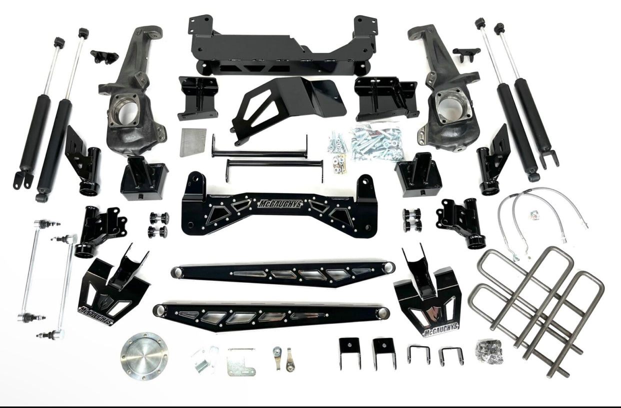 7″-9″ Lift Kit, 2020-2024 GM Truck 2500 (#52456)