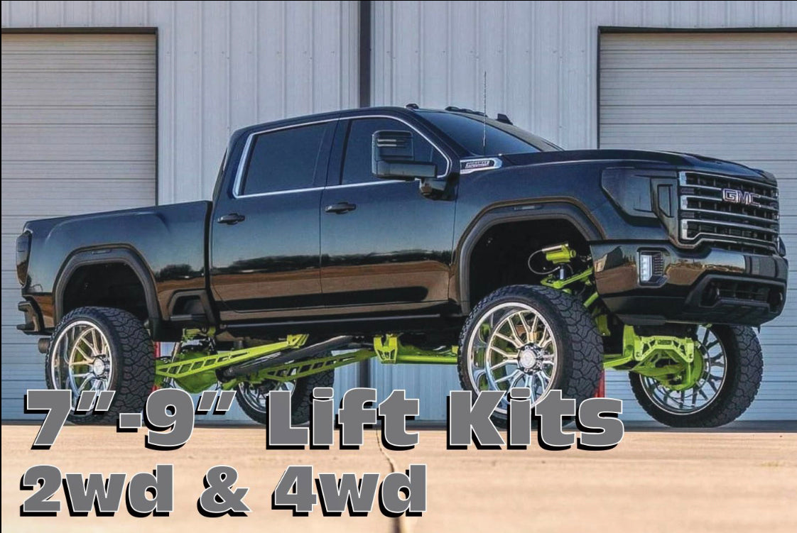 7″-9″ Lift Kit, 2020-2024 GM Truck 2500 (#52456) – Mild 2 Wild Motorsports