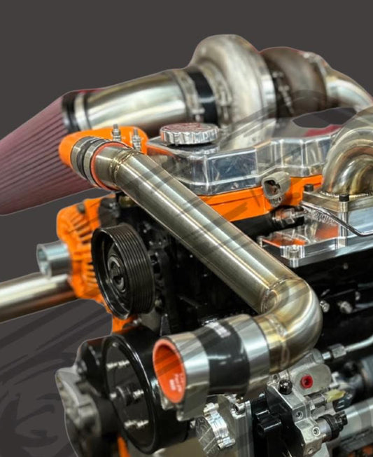 Carter Built 3rd gen Cummins coolant pipe!