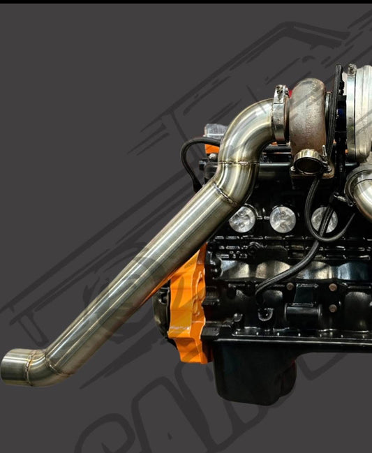 High or low mount s400 down pipe