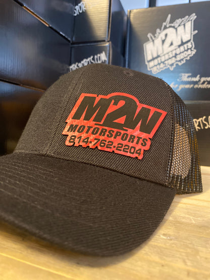 Red carbon fiber snap back
